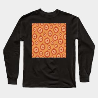 Orange Crow Cameo Long Sleeve T-Shirt